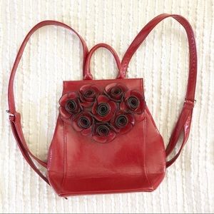 Disney Beauty and the Beast Red rose 3D backpack